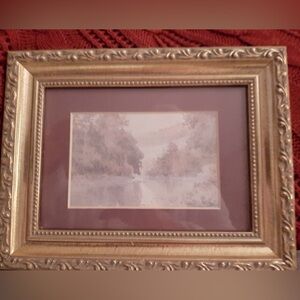 Paul sawyer print in frame